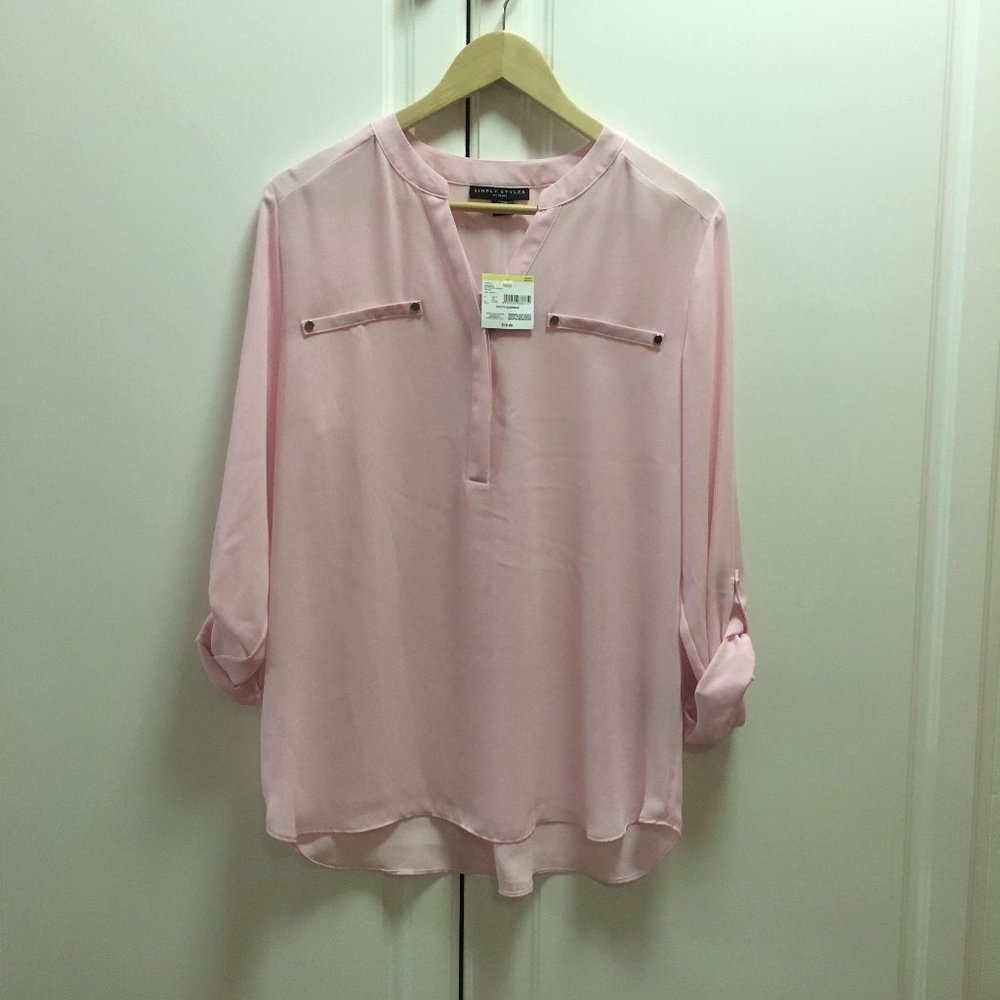 Sears Simply Styled Utility Blouse